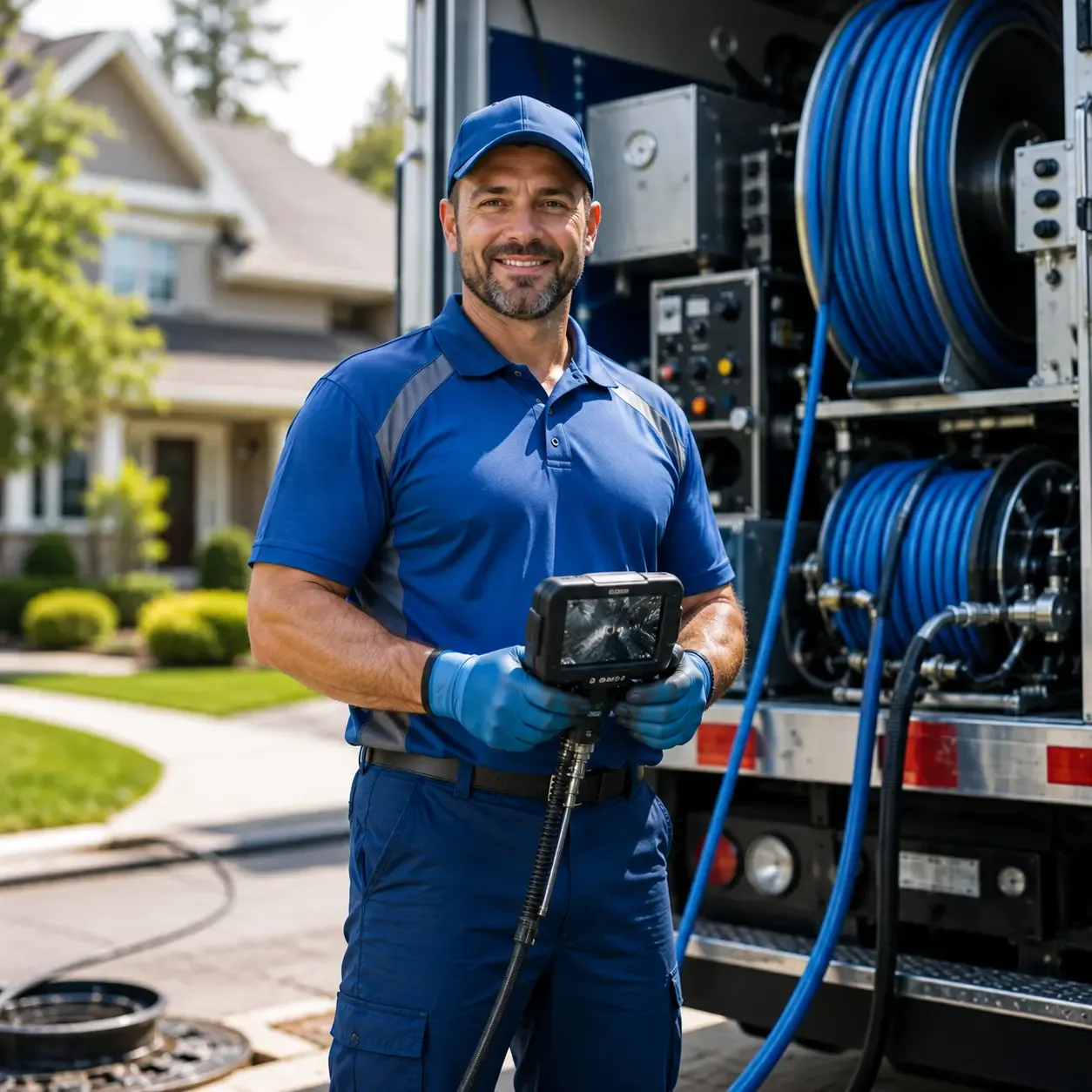 Local outdoor drain cleaning specialists in Blocksburg, CA